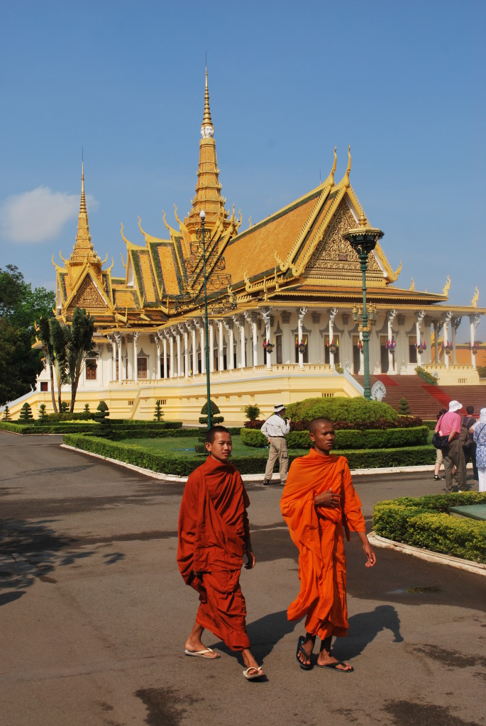 The gilded Royal Palace of Phnom Penh. Photo: © Ted Scull
