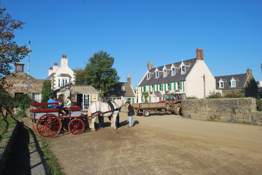 The village, Isle of Sark, Channel Islands. * Photo: Ted Scull