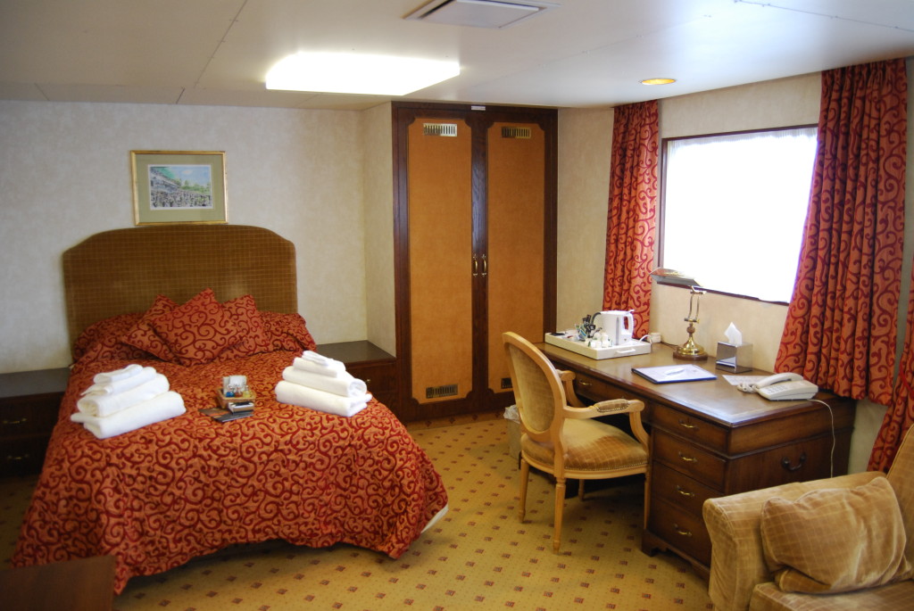 Stateroom # 1, Prince Philip's cabin when aboard.