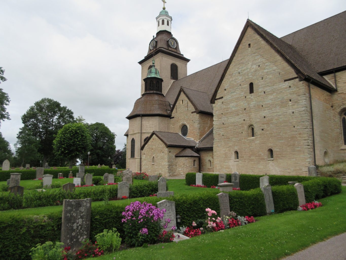 Daily walks to local sights like this 12th century church. * Photo: Heidi Sarna