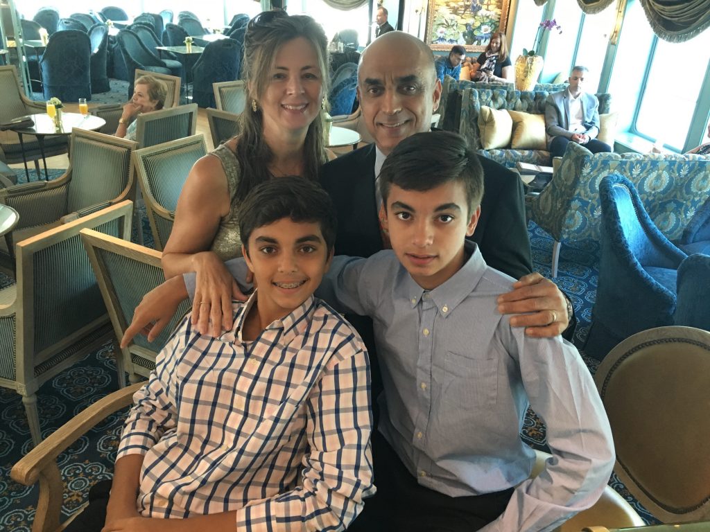 Family time on the River Empress