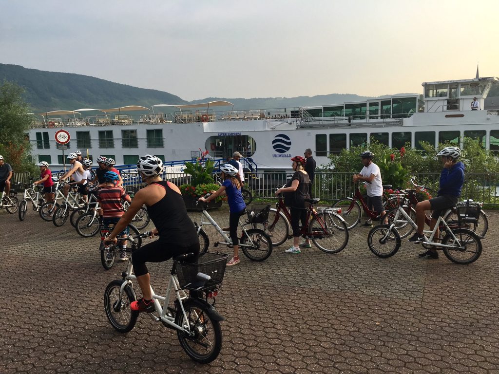 Uniworld's Guided biking excursions