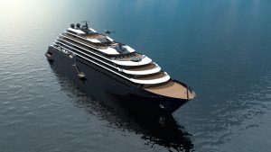 A rendering of the Ritz Carlton's new 298-passenger yacht in the works. * Photo: Ritz Carlton