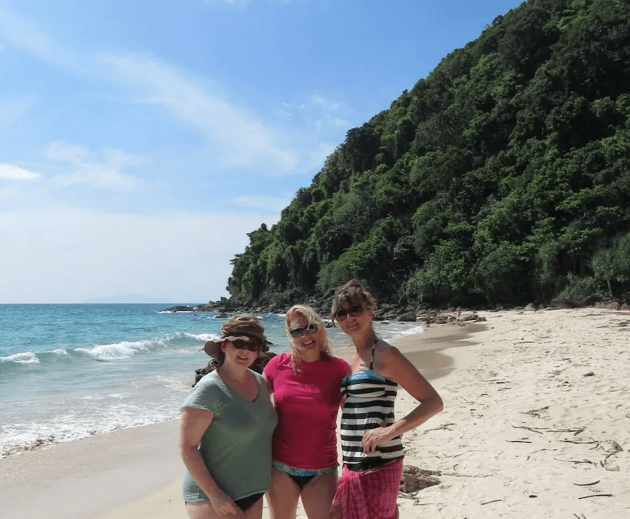 Star Clippers in Thailand visits many lovely beach