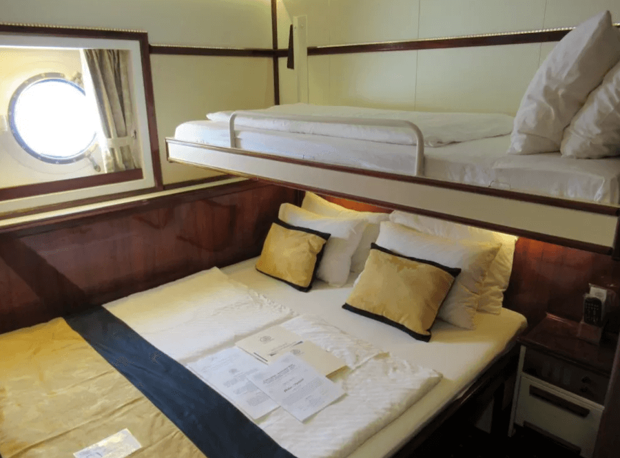 Star Clippers in Thailand offers some cabins with 3 berths