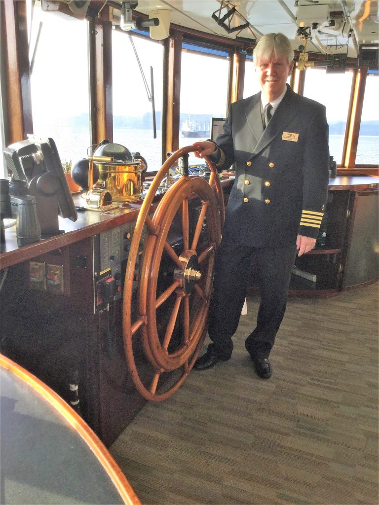 small ship cruise captain
