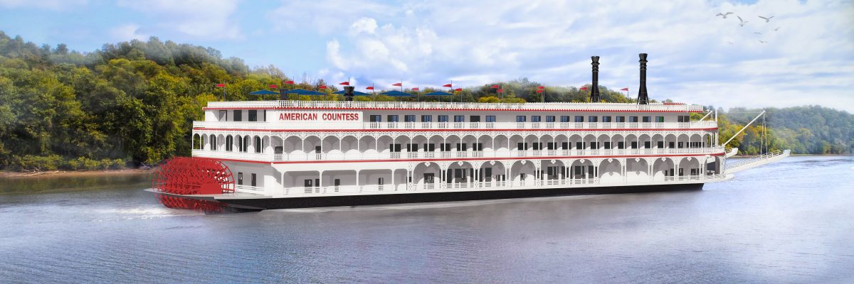 Plus AQSC is building a new riverboat American Countess from the hull of a former gaming vessel