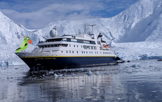 quirkycruise reader review: nat geo orion in antarctica