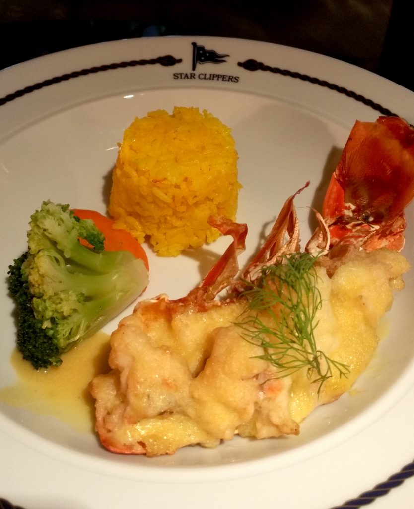 Lobster thermidor stew Royal Clipper