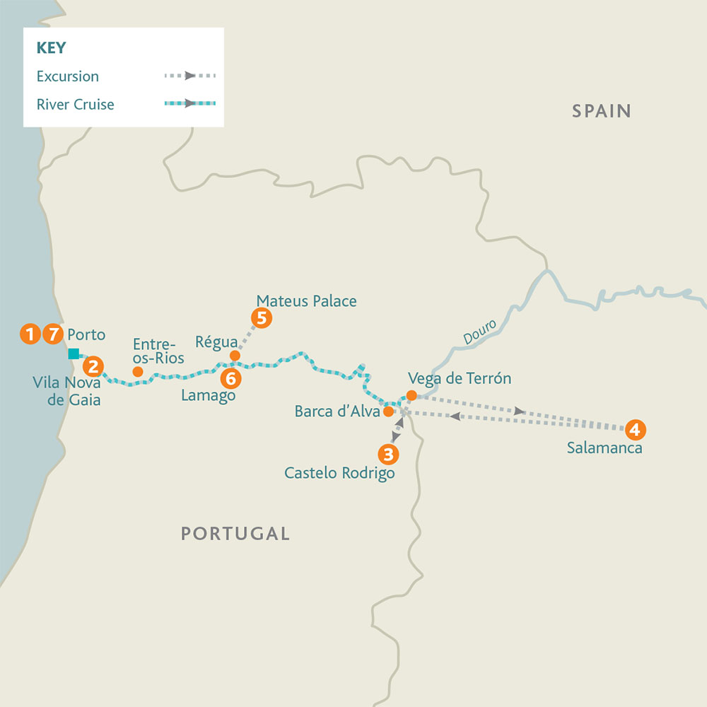 Map Riviera Douro 2020 