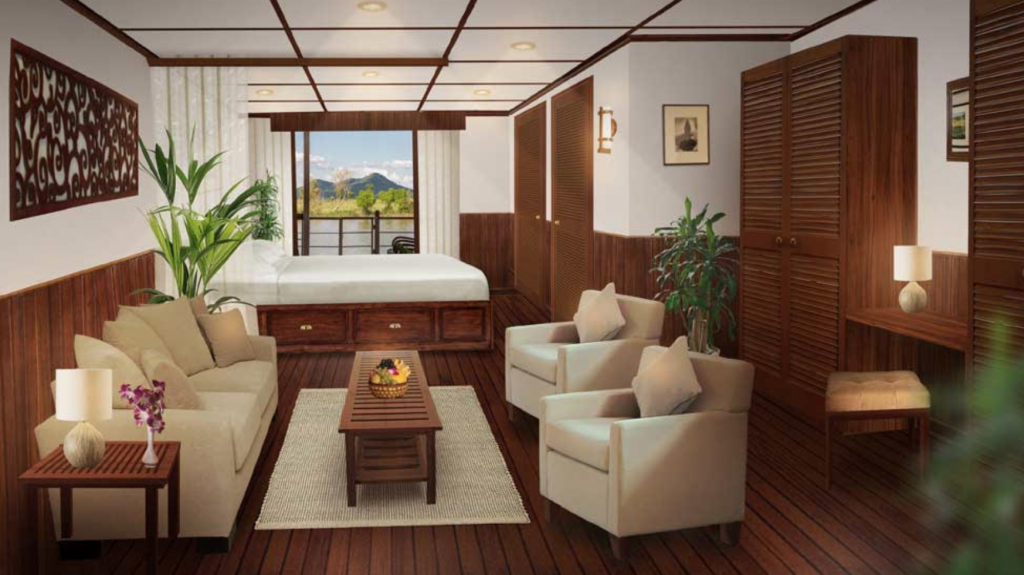 Pandaw's new suite design
