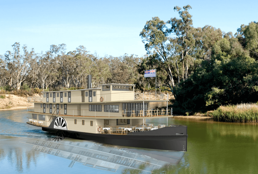 The new 38-pax Australian Star from Murray River Cruises