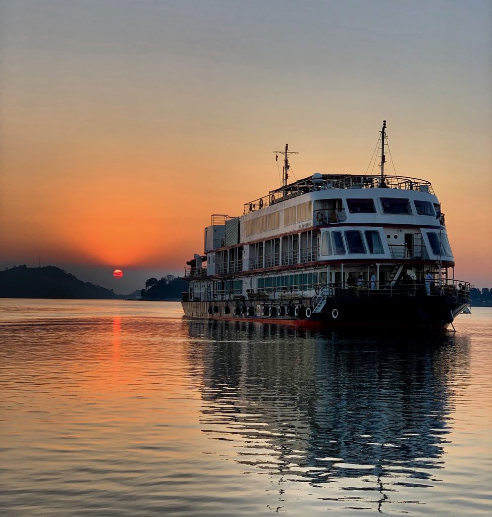cruise in brahmaputra river