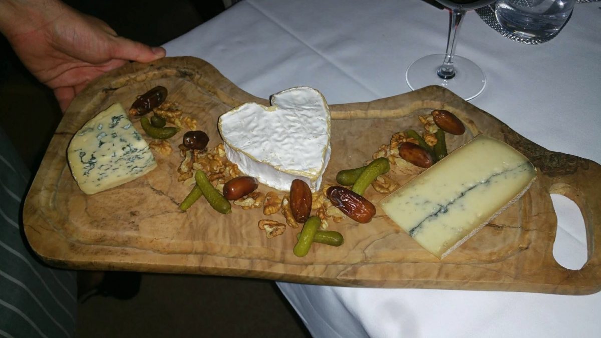 Grand Victoria cheese board
