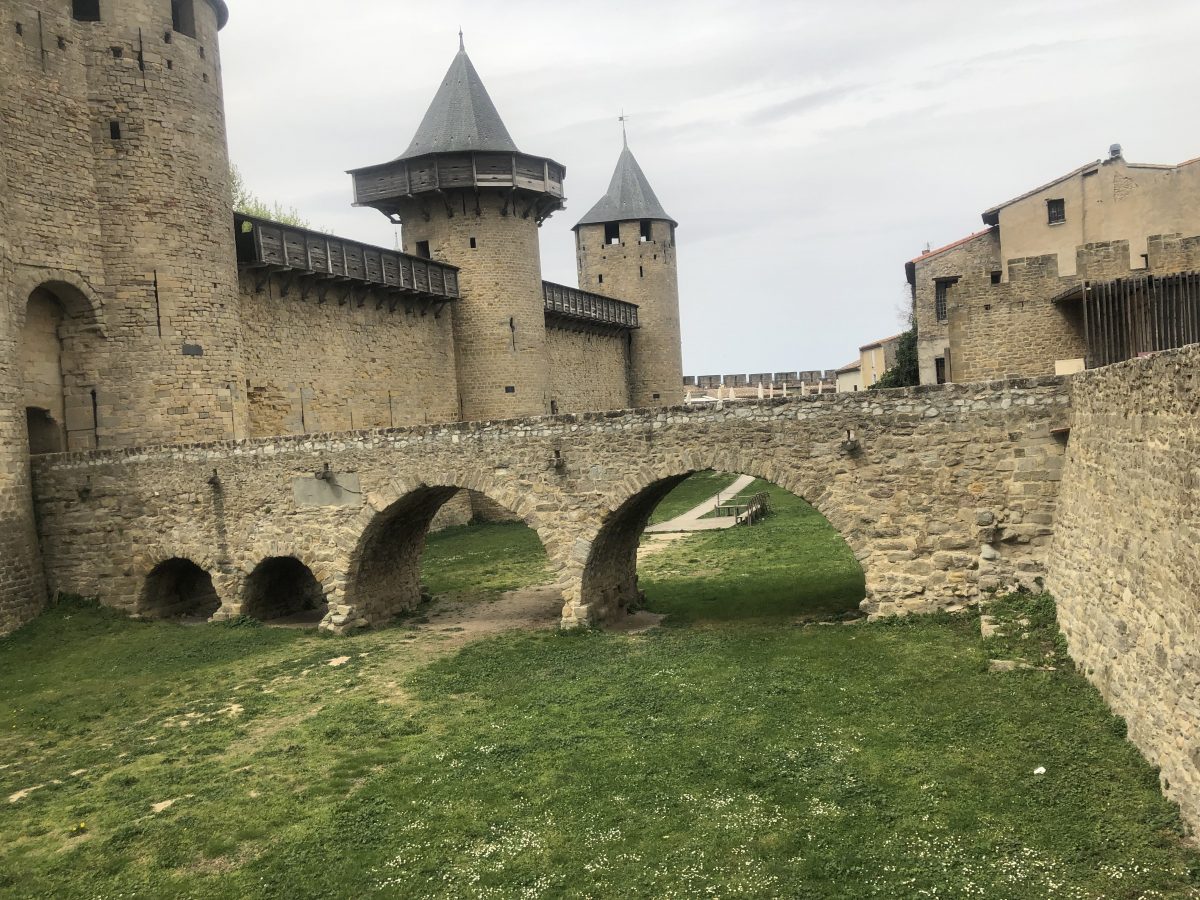 Carcassone citadel, southern France