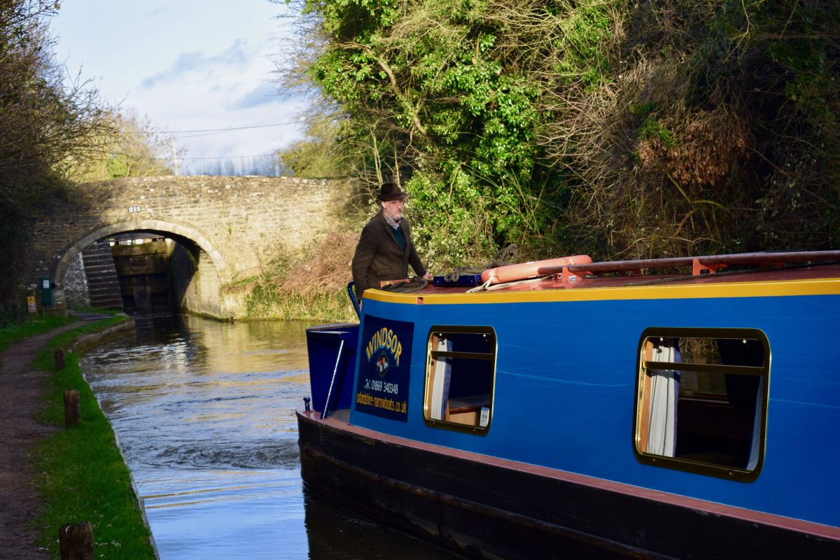 narrowboating in England