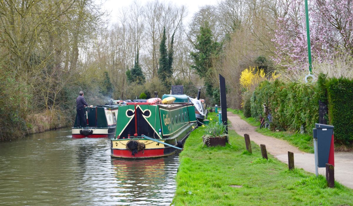 other boats on the canal