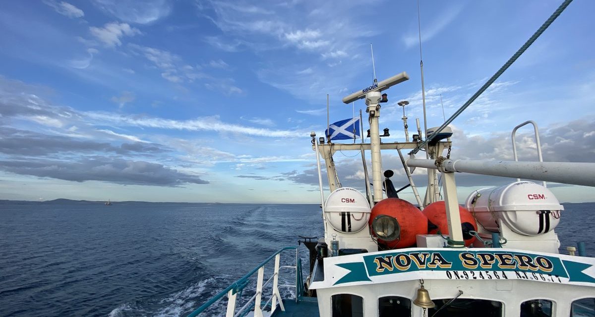 Nova Spero Cruises the Scottish East Coast