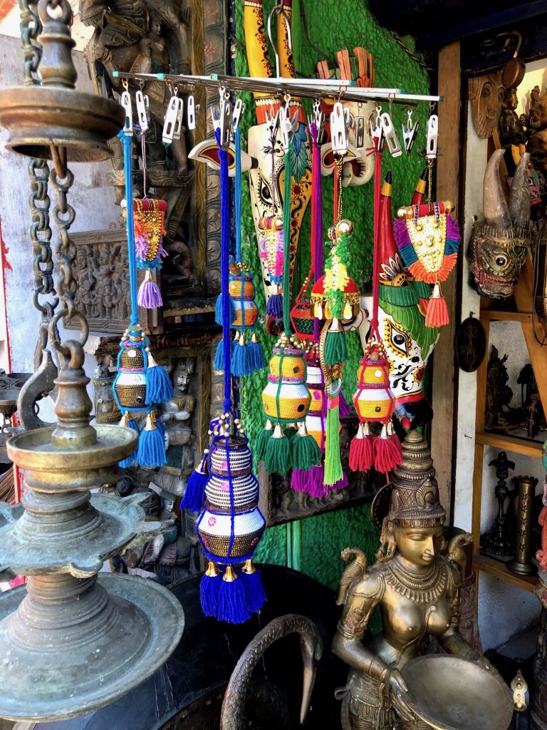 colorful shop in Kochi
