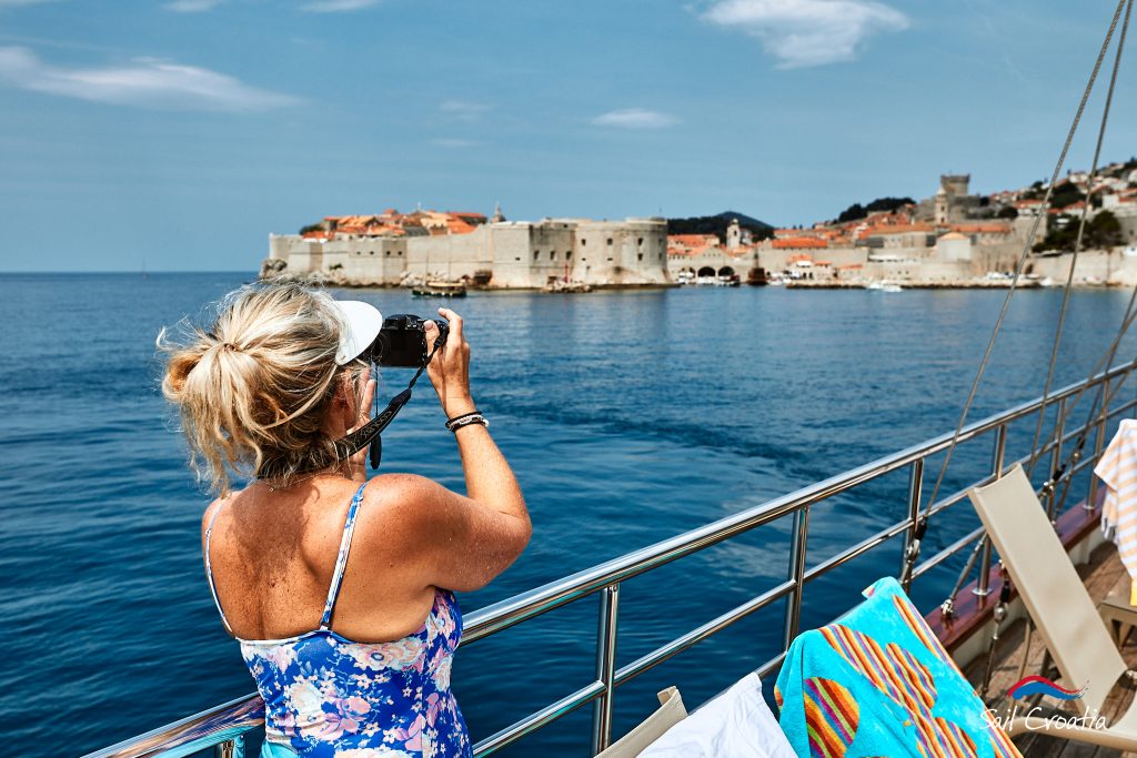 View of historic Dubrovnik