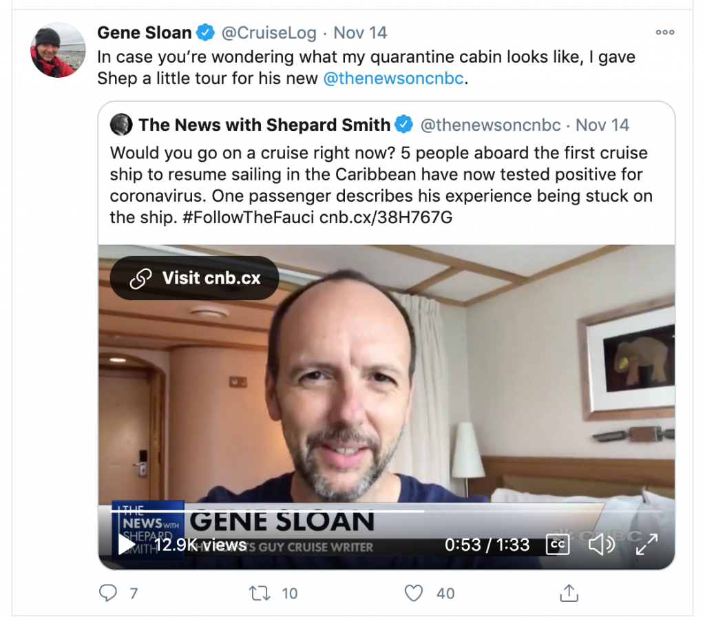 Gene's interview with Shepard Smith of @CNBC.