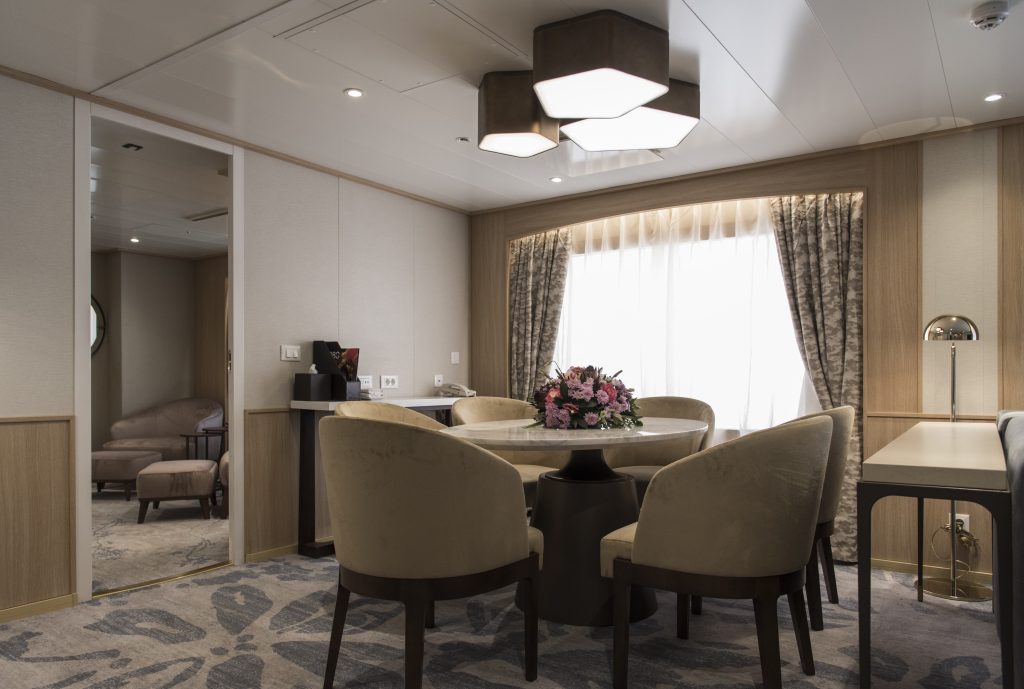 owner's suite aboard new Star Breeze