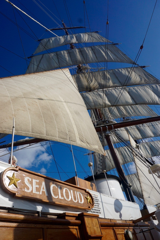 Sea Cloud sails