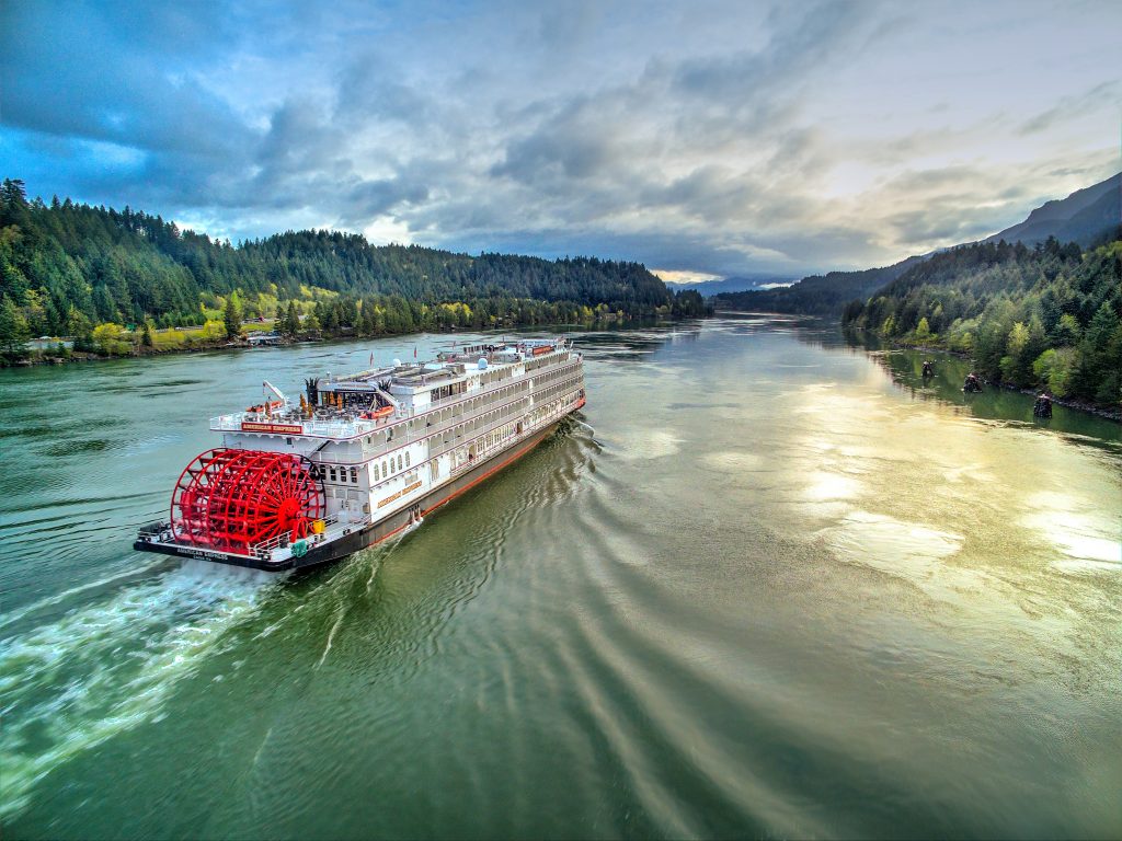 Paddle-wheeler American Empress is in the news