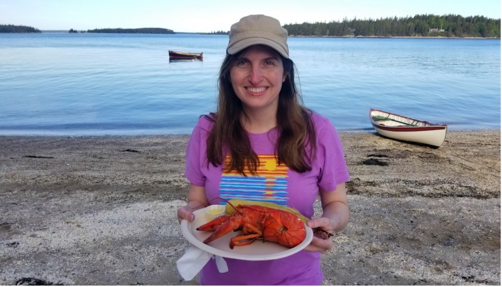 Lobster bake in Maine