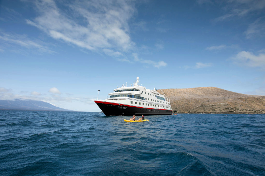 Santa Cruz II in the Galapagos for Hurtigruten