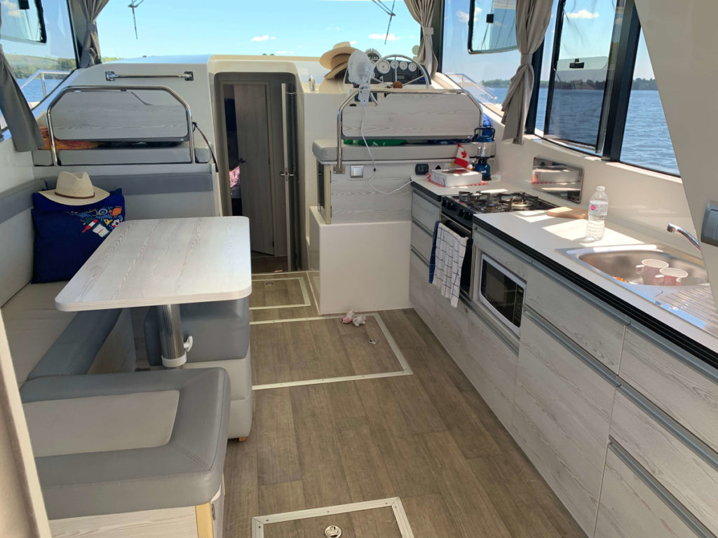 galley & "living room"