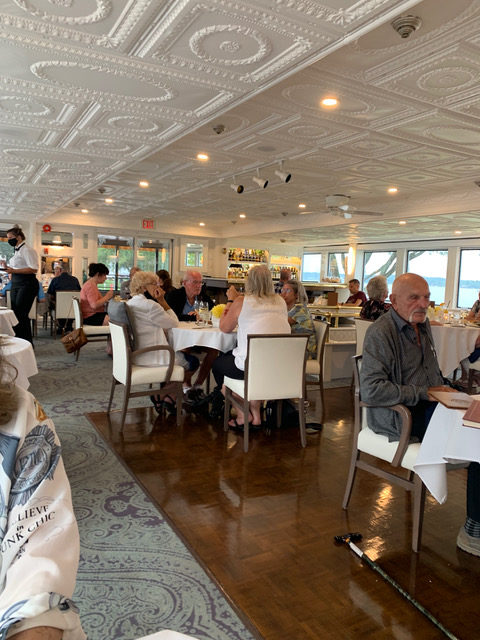 St. Lawrence Cruise Lines’ Canadian Empress passengers dining