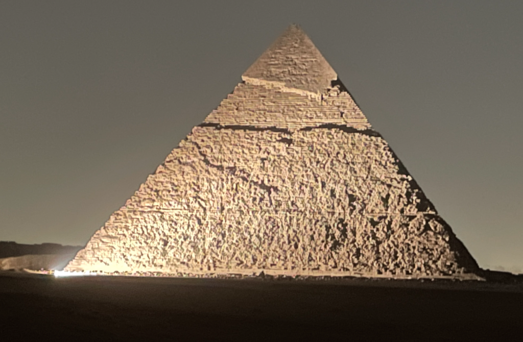 Cheops pyramid in Egypt