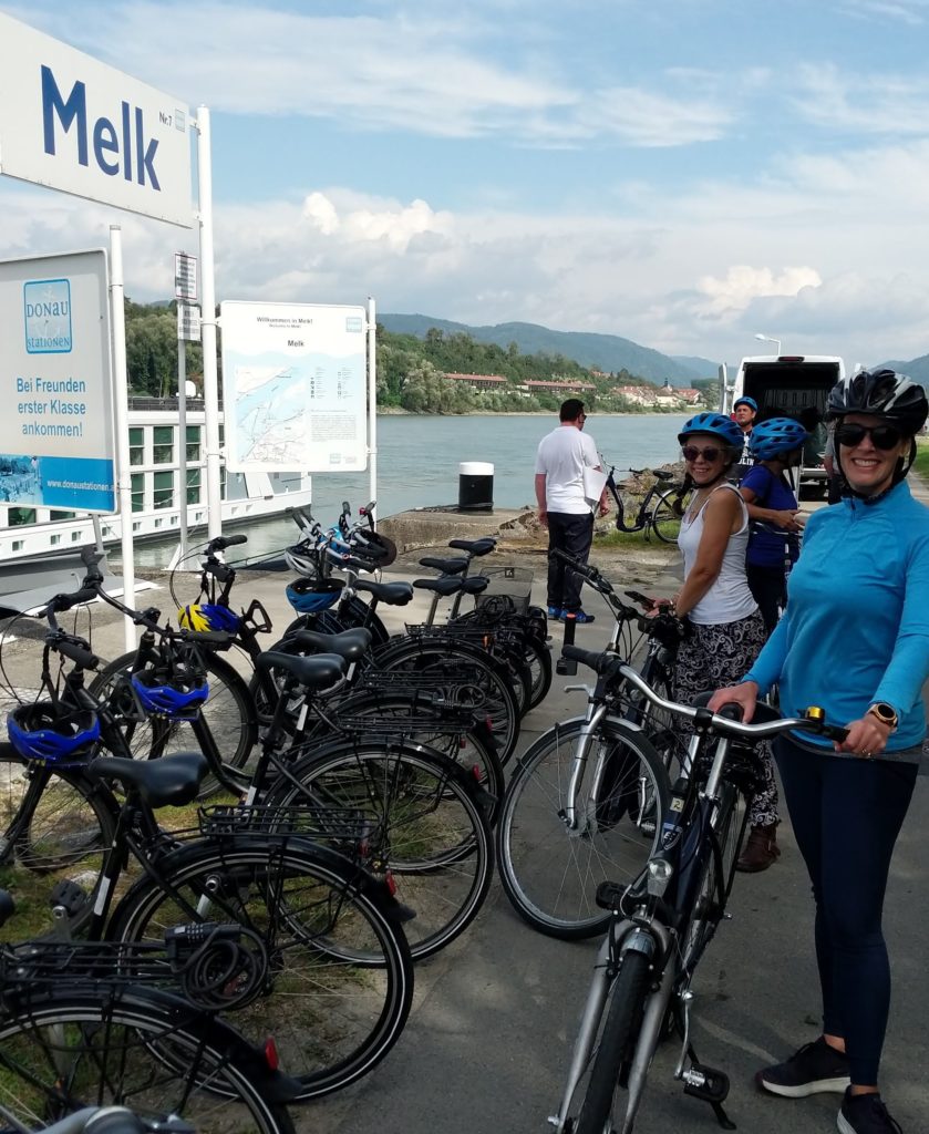 30-mile ride to Durnstein on an active Danube River cruise