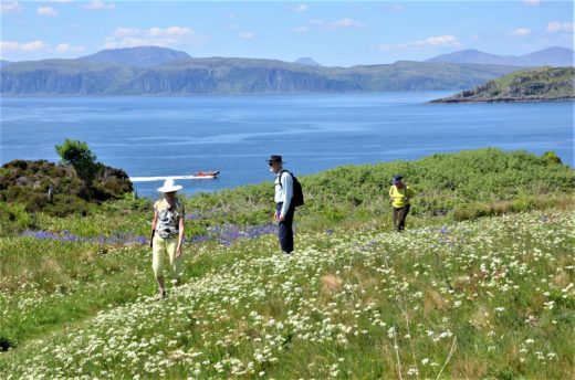 Small Ship Scottish Cruises visit Seil Island