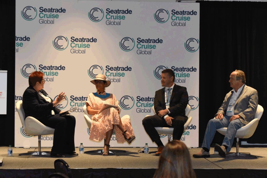 Experts at an expedition cruising Seatrade panel