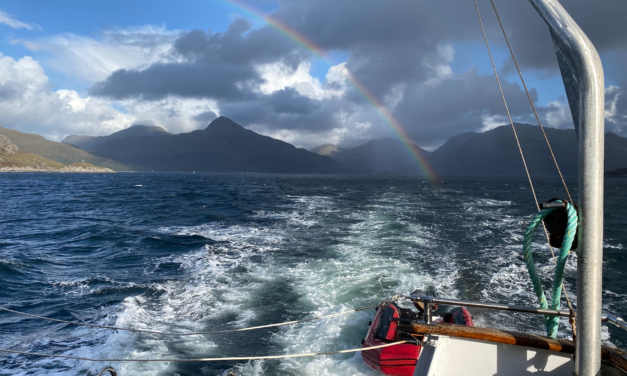 Review of Hebrides Cruising Straight Out of Mallaig on the Fleur de Lys — UPDATE: Renamed Glen Rosa for Majestic Line