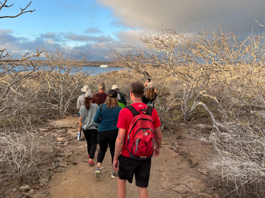 Genovesa island hike on a Lindblad Galapagos cruise