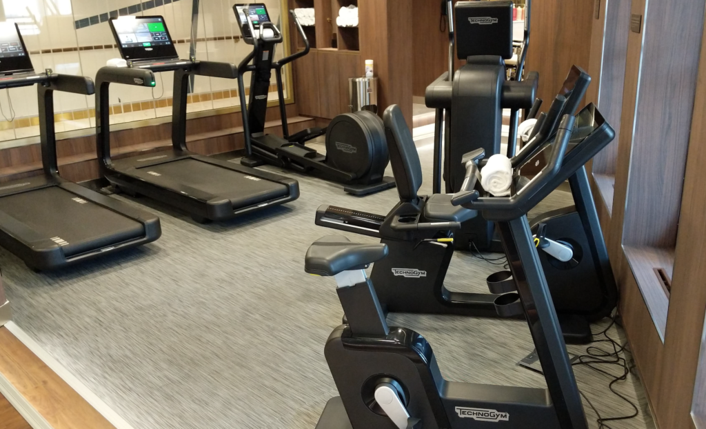 cardio machines in Crystal Endeavour gym