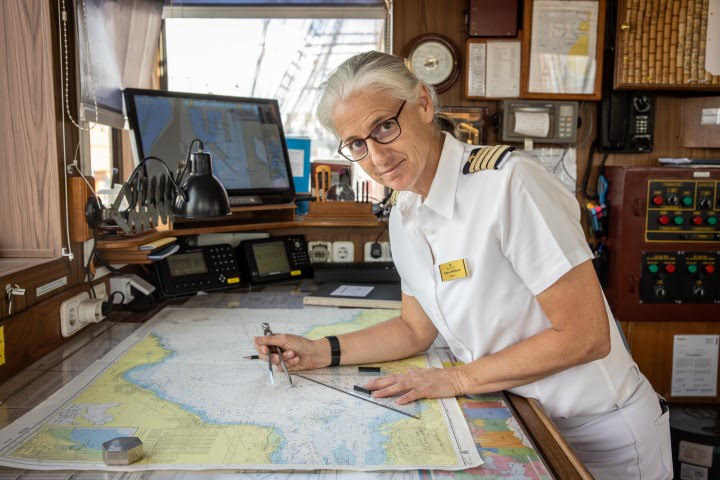 Capt. Kathryn Whittaker is small ship captain