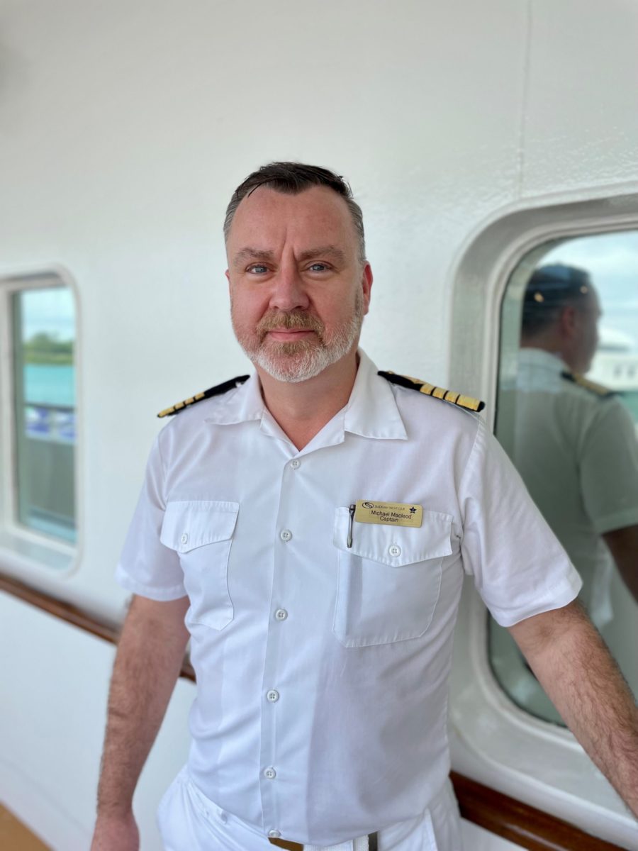small-ship Capt. Michael Macleod, SeaDream Yacht Club