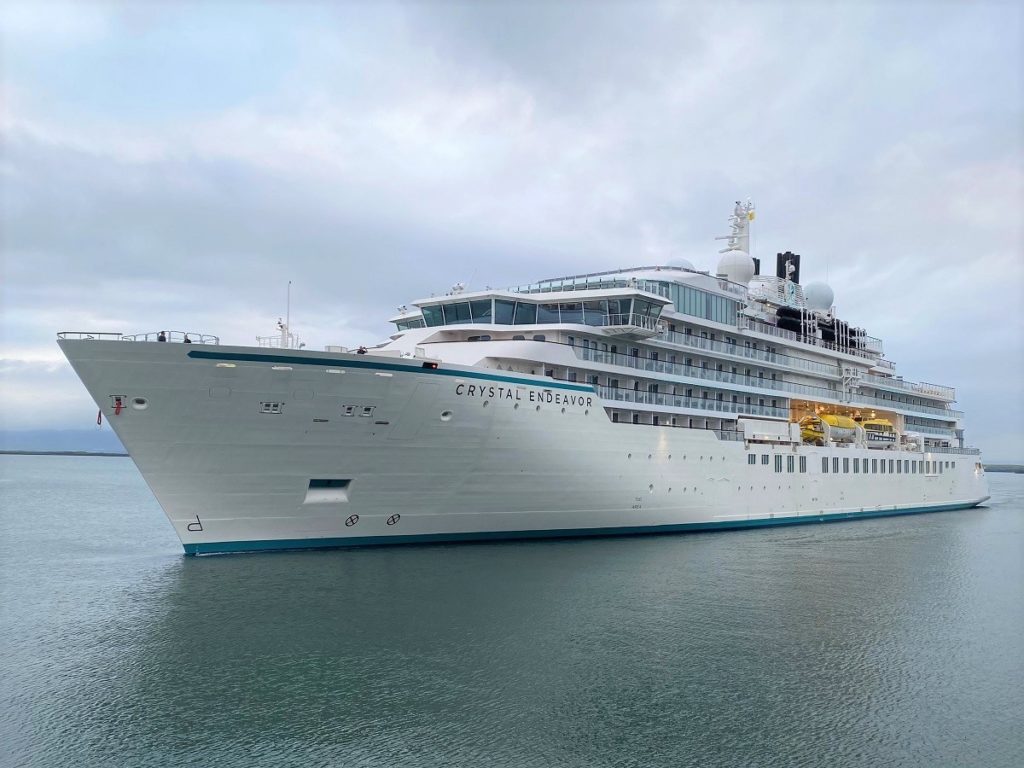 new 200-pax Crystal Endeavor expedition ship