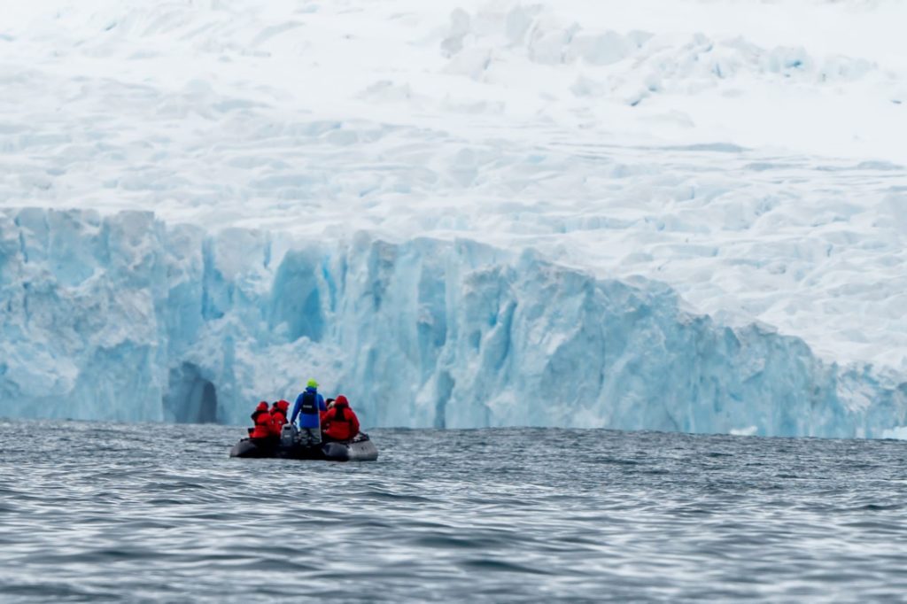 Crystal Cruises passengers explore Antarctica