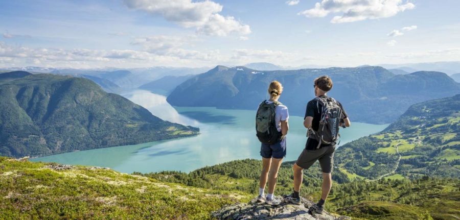 Norway is open, like the Molden fjord