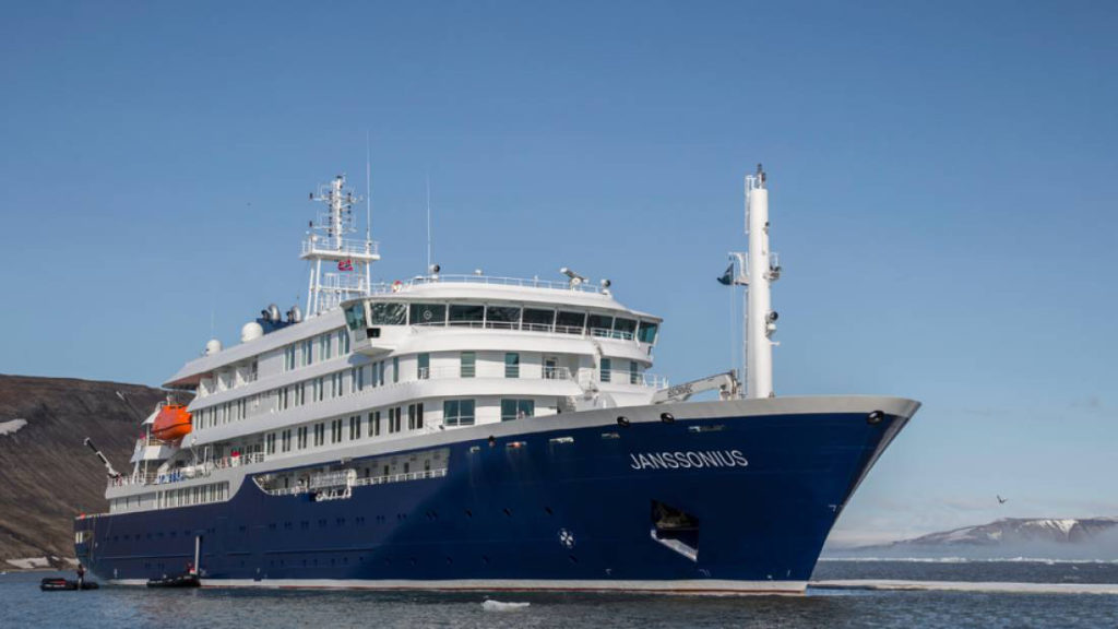 Oceanwide Expeditions' Janssonius in the small ship cruise news