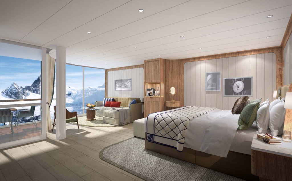 Seabourn Venture panorama suite in the news