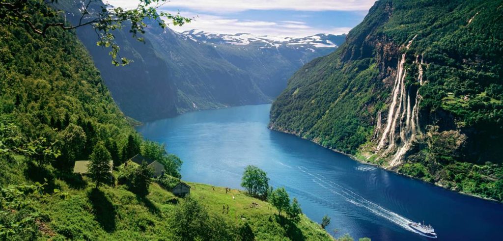 Norway's Geirangerfjord is open