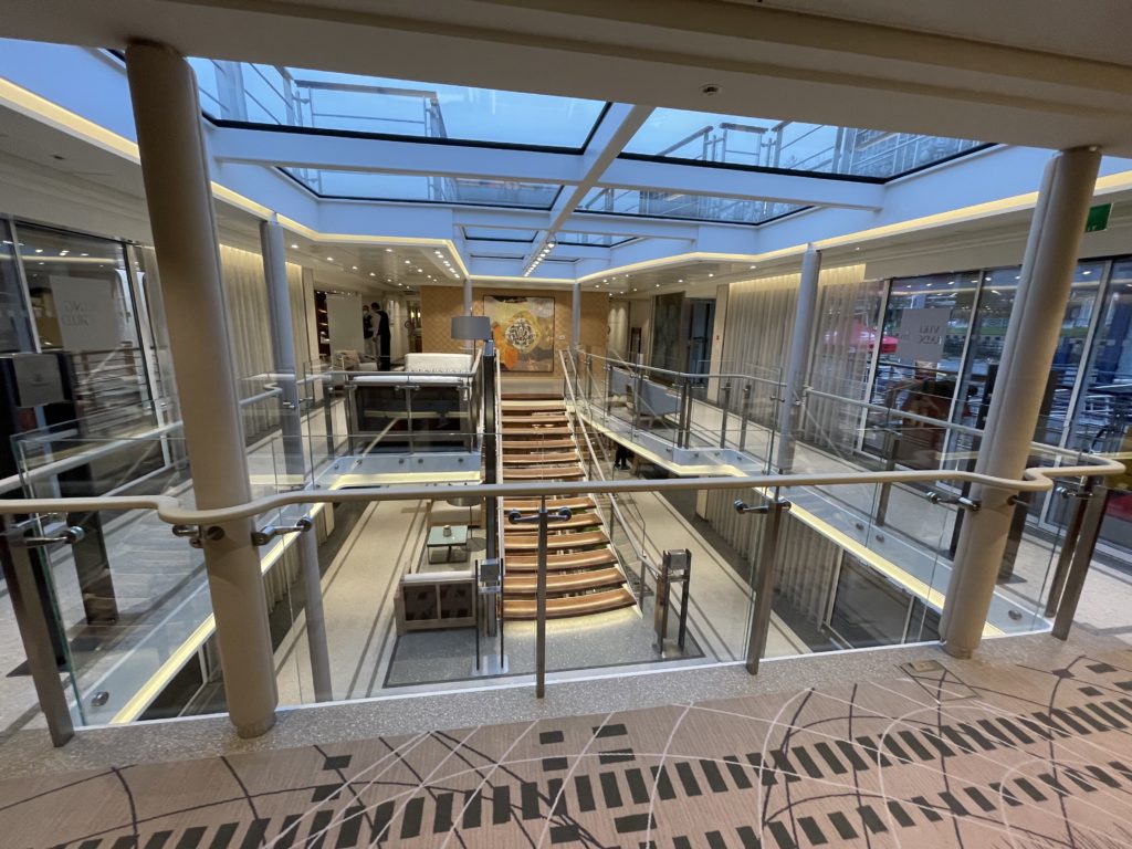 Upper Deck level of the Viking Radgrid’s Atrium
