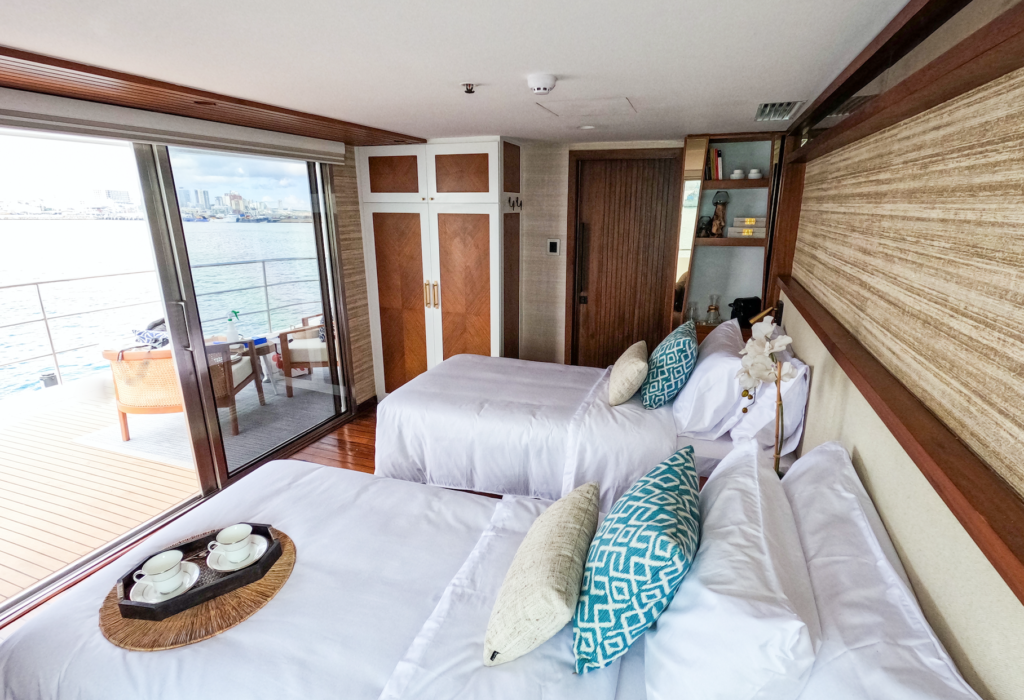 cabins aboard the 18-pax Kontiki Wayra