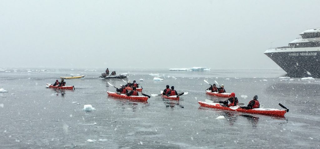 Sea Kayaking in Antarctica
